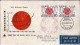 JAPON N° 811x2/809/806/810 S/L.DE KOFU/25.9.65 POUR MADAGASCAR - Covers & Documents