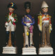 Lot De 3 Statuettes Soldats Officiers  De L'empire - - Autres & Non Classés