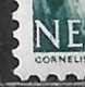 Groene Stip In De 1e E Van NEderland In 1943-44 Zeehelden 30 Cent Blauwgroen NVPH 420 Postfris - Variétés Et Curiosités