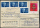 BELARUS 1992 Shyrma And Cross On Cover With Soviet Union 1k X 20 On Back.  Michel 1 And 2 - Wit-Rusland