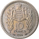Monnaie, Monaco, Louis II, 10 Francs, 1946, TTB+, Copper-nickel, Gadoury:MC136 - 1922-1949 Louis II