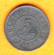 1915 - Belgique - Occupation Allemande - 5 Centimes Albert 1er - SUP. - 5 Cent