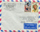 POLYNESIE FRANCAISE LETTRE PAR AVION DEPART PAPEETE 18-4-1960 POUR LA FRANCE - Storia Postale