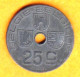 1945 - Belgique - 25 Centimes Type Jespers - SUP - 25 Centimes