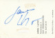 JAMES  LLOYD  - WAS  INGEKLEEFT  10,5 X7,3  Cm - Autogramme