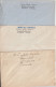 CANADA - 1948/1949 - 3 ENVELOPPES Par AVION De EDMONTON/VANCOUVER/CORNWALL => NICE - Storia Postale