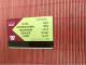 Phonecard QR 50 Tennis Sport 2 Photos Used  Rare - Qatar