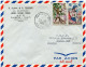 POLYNESIE FRANCAISE LETTRE PAR AVION DEPART PAPEETE 23-5-1965 POUR LA FRANCE - Cartas & Documentos