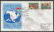 1986, KLM, First Flight Cover, Luxembourg-Calgary Canada, Feeder Mail - Cartas & Documentos