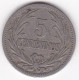 Uruguay 5 Centesimos 1901 A , En Copper Nickel , KM# 21 - Uruguay