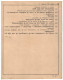 TR283 S/GETUIGSCHRIFT - CERTIFICAT ABTS Ouvrier Merchtem > Haren Belgian Shell Obl. C.F. Merchtem 1952 Croix St André - Documenten & Fragmenten