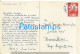 221921 IRELAND EIRE HILLS & LAKES VIEW PARTIAL CANCEL 1950 CIRCULATED TO ARGENTINA POSTAL STATIONERY POSTCARD - Entiers Postaux