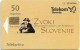 Slovenia - Telekom Slovenije - Slovenian Ethnografic Museum - Musicians Expo, Gem5 Red, 10.2007, 50Units, 5.000ex, Used - Slovénie