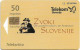 Slovenia - Telekom Slovenije - Slovenian Ethnografic Museum - Musicians Expo, Gem5 Red, 10.2007, 50Units, 5.000ex, Used - Slowenien