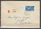 Recommandée Brief Van Vaduz (Liechtenstein) Naar Winterthur - Storia Postale