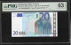 Greece  "Y"  20  EURO  Duinseberg Signature! Printer N001A1 PMG 63EPQ (Ecxeptional Paper Quality!)  Choice UNC! - 20 Euro