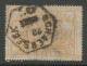 Belgique Belgie Belgium COB TR14 Oblitéré Used, Avec Filigrane 1894 RARE! Cote: 142,50€ (95 + 50%) - Afgestempeld