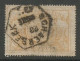 Belgique Belgie Belgium COB TR14 Oblitéré Used, Avec Filigrane 1894 RARE! Cote: 142,50€ (95 + 50%) - Used