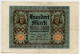 BANCONOTA GERMANIA 100 MARCHI 1920 BERLINO - 100 Mark