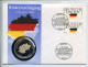 GERMANIA MEDAGLIA ARGENTO 999 P.20g UNIONE EST E OVEST DEUTSCHE WAHRUNGSUNION 3-10-1990 - Autres & Non Classés