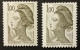 N° 2185a** Variété Papier Couché - Unused Stamps