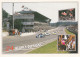 24 Heures Du MANS--1997 --Carte Du Circuit (pub Dunlop)..timbre Football..cachet Commémoratif 24 Heures - Le Mans