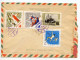 USSR 1960's Registered 6k. Airplane & Satellite Air Postal Envelope - Баку (Baku, Azerbaijan) To Bruxelles, Belgium - 1960-69