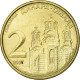 Serbie, 2 Dinara, 2007, Nickel-Cuivre, SPL, KM:46 - Serbien