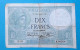 Billet, France, Minerve, Dix, 10 Francs, 19-5-1939, 2 Scans - 10 F 1916-1942 ''Minerve''