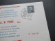 Delcampe - Tschechoslowakei CSSR 5 Sonderbelege / PK / Klappkarten 1x 1977 Motokar Sonst 1980 / 1990 Sonderstempel / Freistempel - Cartas & Documentos