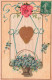 FETES ET VOEUX - Bonne Fête - Un Panier De Fleur - Colorisé - Carte Postale Ancienne - Sonstige & Ohne Zuordnung