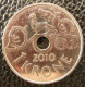 Pièce 1 Krone Norvège 2010 - Noruega