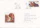 Delcampe - 3X COVERS FDC DOGS CIRCULATED 1990 Tchécoslovaquie - Storia Postale