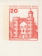 ⁕ Germany, Deutsche Bundespost Berlin 1977 ⁕ 2v MNH Postcard / P106 Official - Schloss Pfaueninsel - Cartes Postales - Neuves