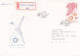 ANIVERSAREA  POSTA PRAHA  COVERS FDC  CIRCULATED 1992 Tchécoslovaquie - Lettres & Documents