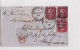 LETTRE 3 ONE PENNY ROCHDALE  1874    CACHET 648 + PD + ANGL  8 11 1874 - 1840 Mulready-Umschläge