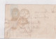 ENTIER HALF  PENNY + TIMBRE  1/2   ROCHDALE  1874    CACHET 648 + CACHET DE CALAIS - 1840 Buste Mulready