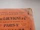 Catalogue Boulonnerie Visserie Louvigny Paris 1910-1911 Aviation Automobile - Material Und Zubehör
