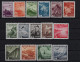 Austria Mi 598 - 612 Neuf **/MNH/Postfrisch 1935  Airmail   35 Has A Light Corner Fold - Neufs