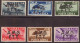 Trieste 1947 AMG FTT Aerea UnN°A1-A6 Cpl Set 6v MNH/** Vedere Scansione - Posta Aerea