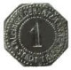 ALLEMAGNE / NOTGELD / STADT TRIER / 1 PFENNIG / ZINC / 16.3 Mm  / 1.02 G ETAT SUP - Monétaires/De Nécessité