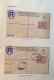 Delcampe - 1908-54 Fine Collection Of Sudan „REGISTERED LETTER“ Postal Stationery On 21 Exhibition Pages (camel Egypt Used Mint - Sudan (...-1951)