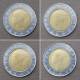 ITALIA - Lotto (4x) Monete Commemorative Da 500 Lire, Periodo 1946-2001 * Rif. MNT-L002 - Commémoratives