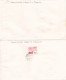 THE PAINTING  2  COVERS FDC  CIRCULATED 1976 Tchécoslovaquie - Covers & Documents