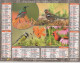 CALENDRIER ANNEE 2016, COMPLET, MULTIVUE, OISEAUX  COULEUR REF 13885 - Tamaño Grande : 2001-...