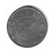 Belguim 5 Centimes 1916 French/dutch  Vf+ - 5 Cents