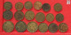 FRANCE  - LOT - 18 COINS - 2 SCANS  - (Nº57845) - Collections & Lots