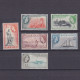 BARBADOS 1953, SG# 290-296, Part Set, Architecture, Ships, MH - Barbados (...-1966)