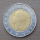 ITALIA - 500 Lire 1993 Commemorativa "Banca D'Italia" ERRORE (manca '1' In '1893') Diam: 26 Mm, KM# 160 * Rif. 0010 - Herdenking