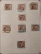 Delcampe - Congo Belge - 110 - Accumulation D'Oblitérations Pour Etude Sur 7 Pages - 1923 - Used Stamps